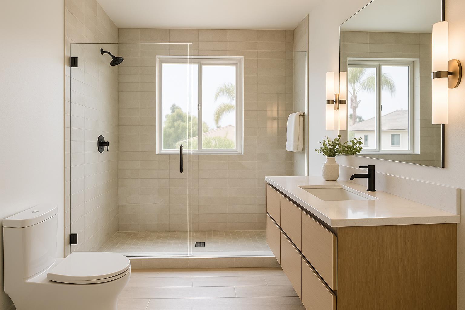 Bathroom Remodeling service by Brightstar Contractors Co